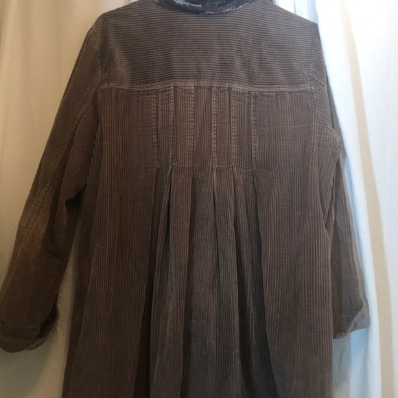 J Jill long corduroy jacket for women - Picture 3 of 6